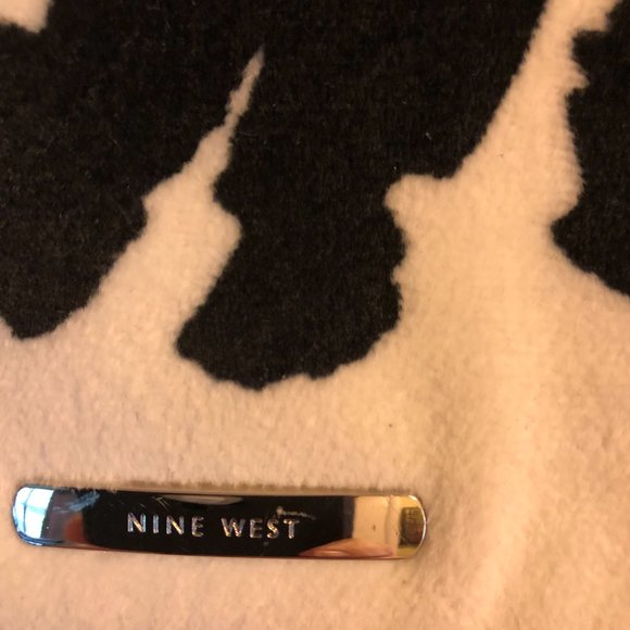 Nine West Holstein Cow Print Purse - Picture 4 of 6